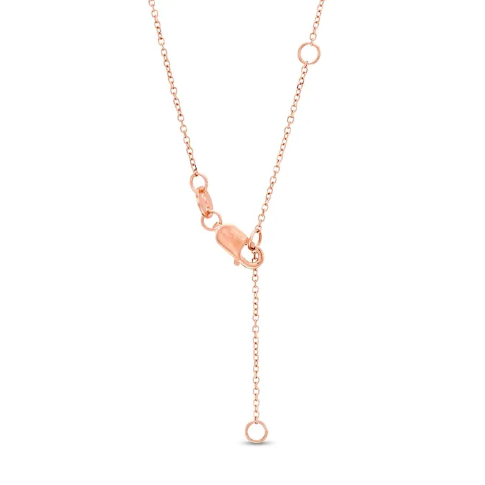 Goldia Necklaces 005 CT TW Natural Diamond Starburst Beaded Disc Frame Pendant in 14K Rose Gold Goldia Necklaces 005 CT TW Natural Diamond Starburst Beaded Disc Frame Pendant in 14K Rose Gold