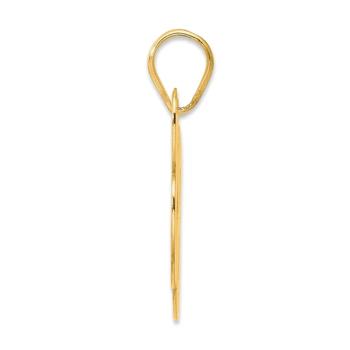 Goldia PreStyled Sets 14k Yellow Gold Polished Block Number 88 Pendant