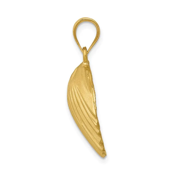 Goldia PreStyled Sets 14k Yellow Gold Seashell Pendant