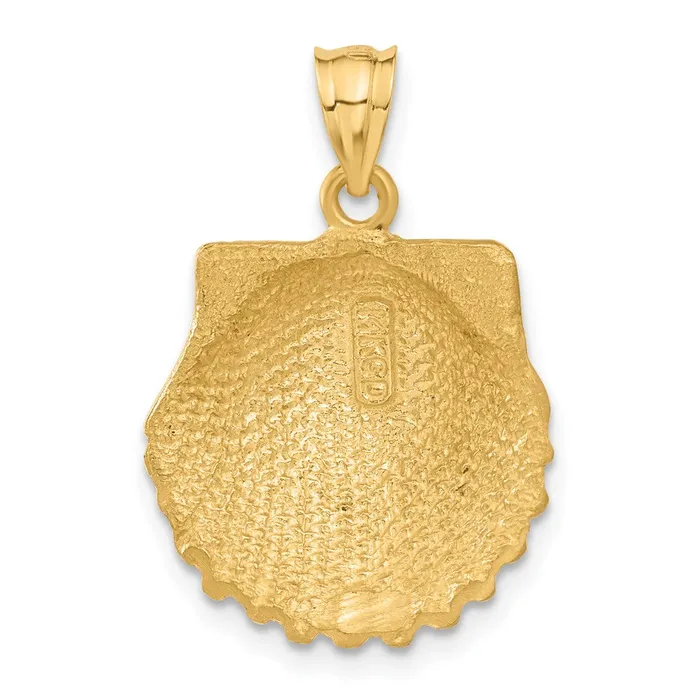 Goldia PreStyled Sets 14k Yellow Gold Seashell Pendant