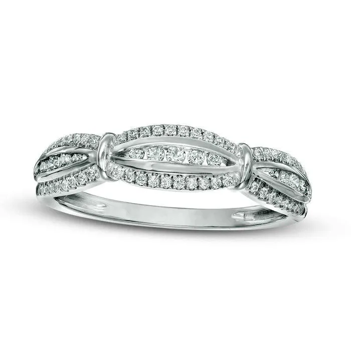 Goldia Rings 025 CT TW Natural Diamond Wedding Band in Solid 10K White Gold Goldia Rings 025 CT TW Natural Diamond Wedding Band in Solid 10K White Gold