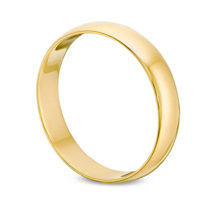 Goldia Rings Ladies 40mm Wedding Band in Solid 10K Yellow Gold Goldia Rings Ladies 40mm Wedding Band in Solid 10K Yellow Gold