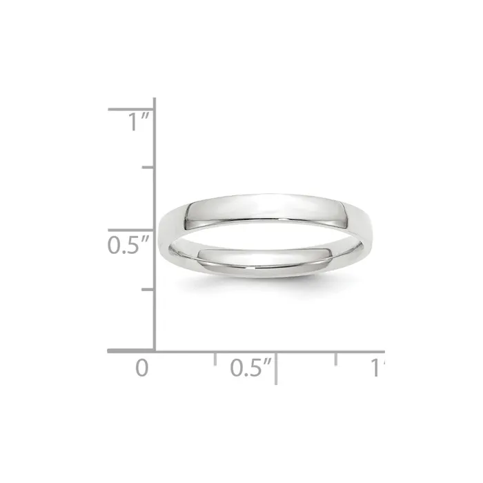 Goldia Rings Solid 10K White Gold 3mm Light Weight Comfort Fit MensWomens Wedding Band Ring Size 9 Goldia Rings Solid 10K White Gold 3mm Light Weight Comfort Fit MensWomens Wedding Band Ring Size 9