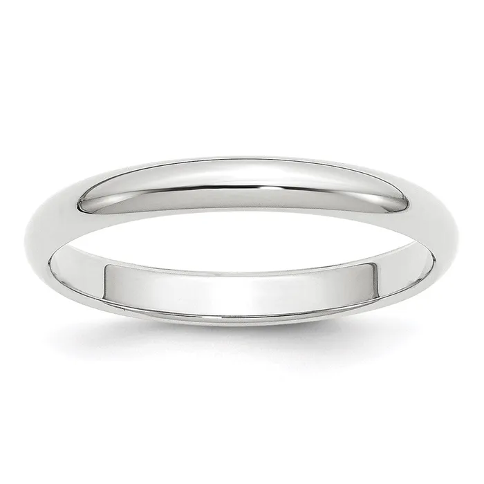 Goldia Rings Solid 10K Yellow Gold White Gold 3mm HalfRound MensWomens Wedding Band Ring Size 65 Goldia Rings Solid 10K Yellow Gold White Gold 3mm HalfRound MensWomens Wedding Band Ring Size 65