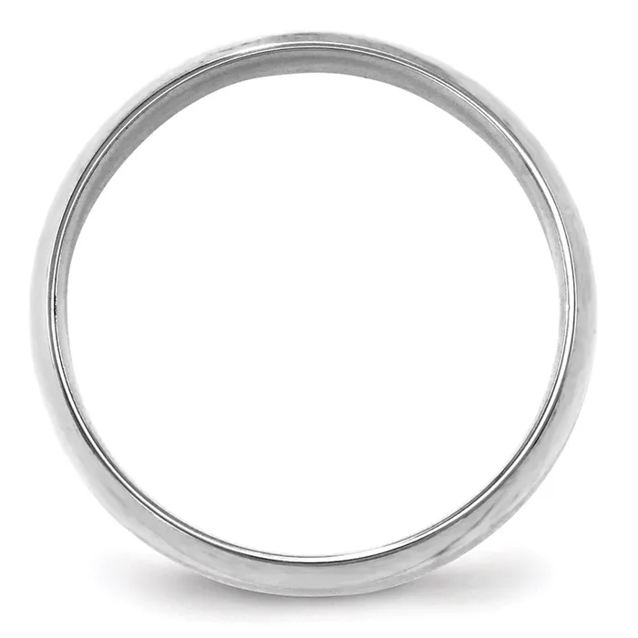 Goldia Rings Solid 18K White Gold 6mm Light Weight Comfort Fit MensWomens Wedding Band Ring Size 75 Goldia Rings Solid 18K White Gold 6mm Light Weight Comfort Fit MensWomens Wedding Band Ring Size 75