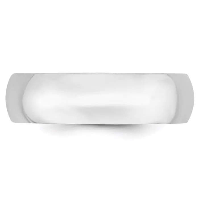 Goldia Rings Solid 18K White Gold 6mm Light Weight Comfort Fit MensWomens Wedding Band Ring Size 75 Goldia Rings Solid 18K White Gold 6mm Light Weight Comfort Fit MensWomens Wedding Band Ring Size 75