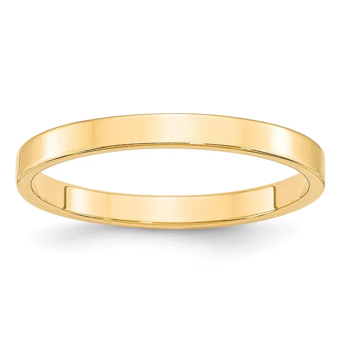 Goldia Rings Solid 18K Yellow Gold 25mm Light Weight Flat MensWomens Wedding Band Ring Size 9 Goldia Rings Solid 18K Yellow Gold 25mm Light Weight Flat MensWomens Wedding Band Ring Size 9