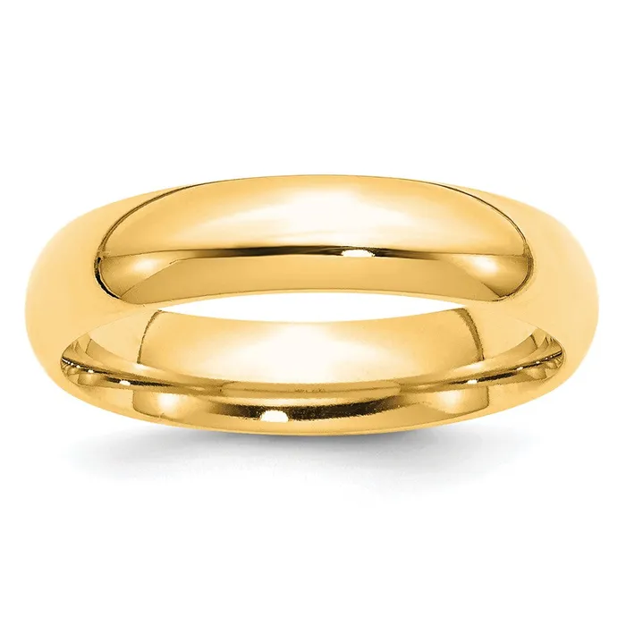 Goldia Rings Solid 18K Yellow Gold 5mm Standard Comfort Fit MensWomens Wedding Band Ring Size 125 Goldia Rings Solid 18K Yellow Gold 5mm Standard Comfort Fit MensWomens Wedding Band Ring Size 125
