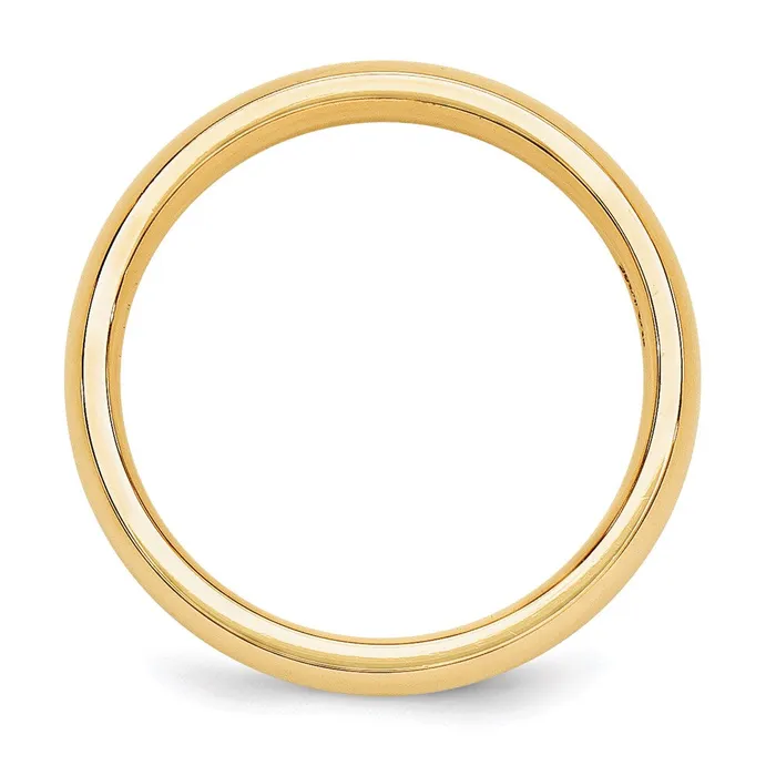 Goldia Rings Solid 18K Yellow Gold 5mm Standard Comfort Fit MensWomens Wedding Band Ring Size 125 Goldia Rings Solid 18K Yellow Gold 5mm Standard Comfort Fit MensWomens Wedding Band Ring Size 125