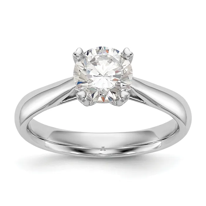 Goldia Rings True Origin 14k White Gold 1 Ct Certified Lab Grown Diamond VSSI G Round Solitaire Engagement Ring Goldia Rings True Origin 14k White Gold 1 Ct Certified Lab Grown Diamond VSSI G Round Solitaire Engagement Ring