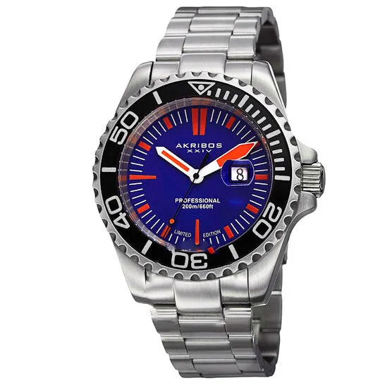 JMS always Bracelets Original Akribos XXIV Stainless Steel Mens Watch AK735BU JMS always Bracelets Original Akribos XXIV Stainless Steel Mens Watch AK735BU
