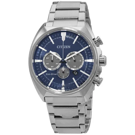 JMS always Bracelets Original Citizen EcoDrive Chronograph Blue Dial Stainless Steel Mens Watch CA428053L JMS always Bracelets Original Citizen EcoDrive Chronograph Blue Dial Stainless Steel Mens Watch CA428053L