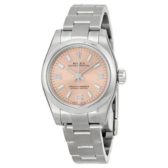 JMS always Bracelets Original Rolex Lady Oyster Perpetual 26 Pink Dial Stainless Steel Oyster Bracelet Automatic Watch 176200PKSAO JMS always Bracelets Original Rolex Lady Oyster Perpetual 26 Pink Dial Stainless Steel Oyster Bracelet Automatic Watch 176200PKSAO
