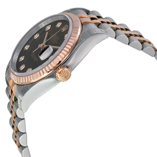 JMS always Bracelets Original Rolex Oyster Perpetual Datejust 36 Black Dial Stainless Steel and 18K Everose Gold Jubilee Bracelet Automatic Mens Watch 116231BKDJ JMS always Bracelets Original Rolex Oyster Perpetual Datejust 36 Black Dial Stainless Steel and 18K Everose Gold Jubilee Bracelet Automatic Mens Watch 116231BKDJ