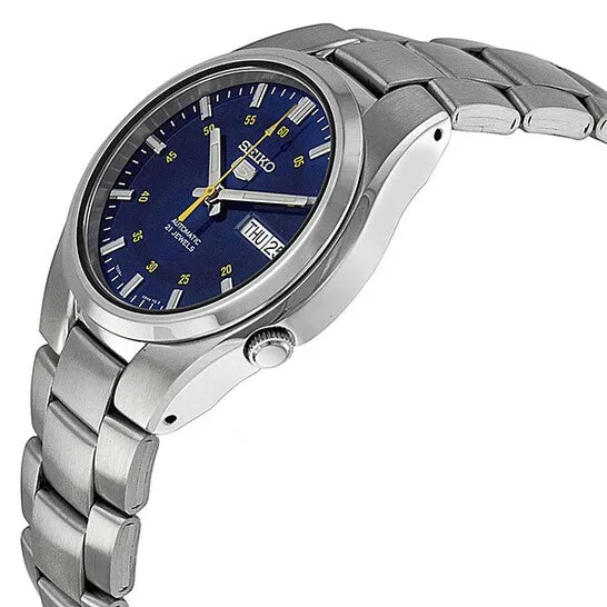 JMS always Bracelets Original Seiko 5 Automatic Blue Dial Stainless Steel Mens Watch SNK615K1 JMS always Bracelets Original Seiko 5 Automatic Blue Dial Stainless Steel Mens Watch SNK615K1