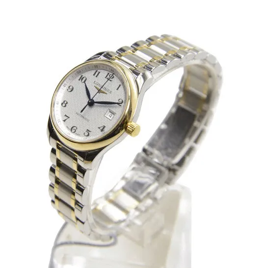 JMS always Earrings Original Longines Master Collection Silver Dial Silver Gold Stainless Steel Automatic Ladies Watch L22575787 JMS always Earrings Original Longines Master Collection Silver Dial Silver Gold Stainless Steel Automatic Ladies Watch L22575787