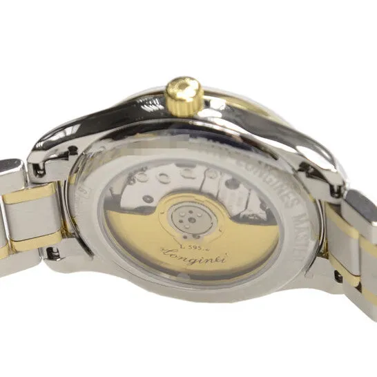 JMS always Earrings Original Longines Master Collection Silver Dial Silver Gold Stainless Steel Automatic Ladies Watch L22575787 JMS always Earrings Original Longines Master Collection Silver Dial Silver Gold Stainless Steel Automatic Ladies Watch L22575787
