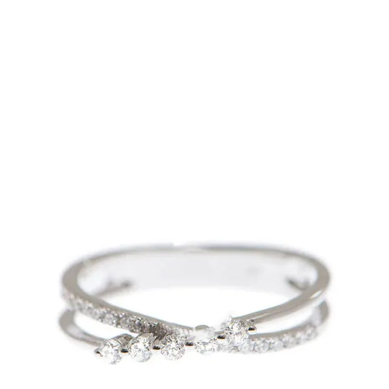 JMS always Original New J Collection Ring 21 Rddi 026 Ct18kw 292 Gm 18kt White Gold Silver Rings JMS always Original New J Collection Ring 21 Rddi 026 Ct18kw 292 Gm 18kt White Gold Silver Rings