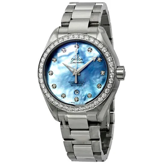 JMS always Original Omega Seamaster Aqua Terra Automatic Chronometer Diamond Ladies Watch 23115342057002 Watches JMS always Original Omega Seamaster Aqua Terra Automatic Chronometer Diamond Ladies Watch 23115342057002 Watches
