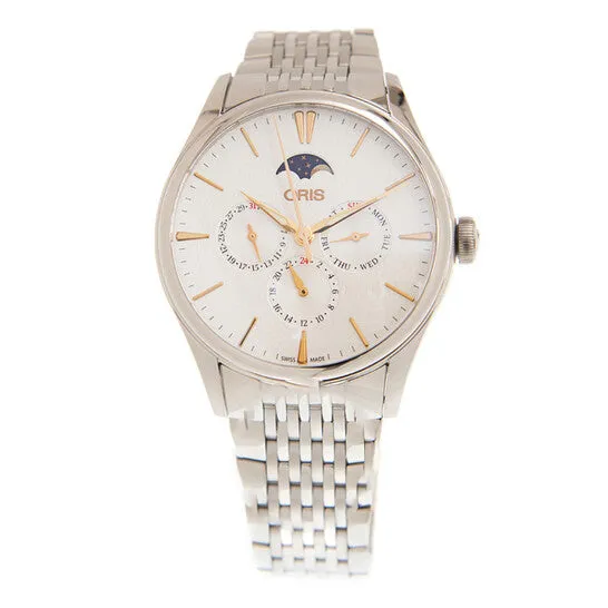 JMS always Original Oris Artelier Complication Automatic Silver Dial Unisex Watch 781 7729 4031 8 21 79 Watches JMS always Original Oris Artelier Complication Automatic Silver Dial Unisex Watch 781 7729 4031 8 21 79 Watches