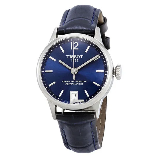 JMS always Original Tissot Chemin Des Tourelles Automatic Chronometer Blue Dial Ladies Watch T0992071604700 Watches JMS always Original Tissot Chemin Des Tourelles Automatic Chronometer Blue Dial Ladies Watch T0992071604700 Watches