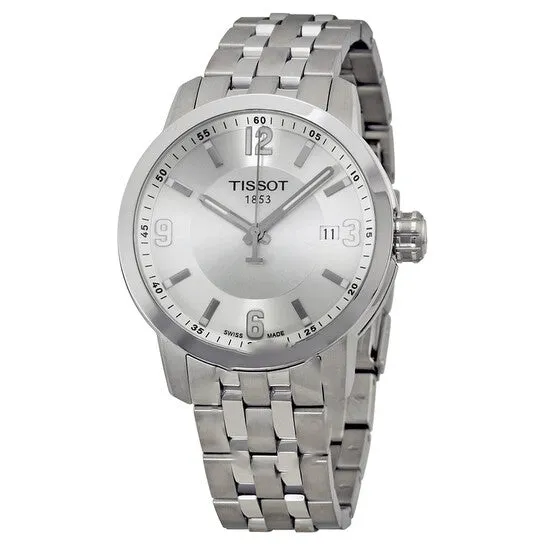 JMS always Original Tissot PRC 200 Quartz Silver Dial Stainless Steel Sport Mens Watch T0554101103700 Bracelets JMS always Original Tissot PRC 200 Quartz Silver Dial Stainless Steel Sport Mens Watch T0554101103700 Bracelets