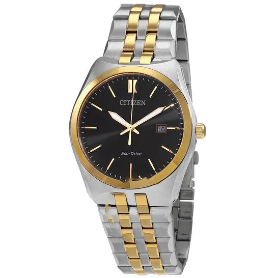 JMS always Rings Original Citizen Corso Black Dial Twotone Mens Watch BM733458E JMS always Rings Original Citizen Corso Black Dial Twotone Mens Watch BM733458E