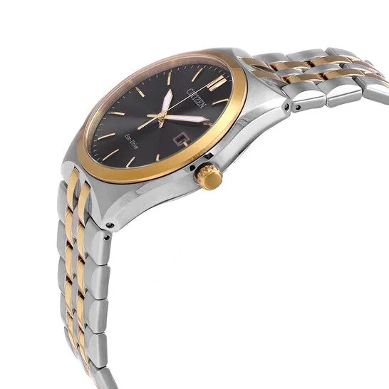 JMS always Rings Original Citizen Corso Black Dial Twotone Mens Watch BM733458E JMS always Rings Original Citizen Corso Black Dial Twotone Mens Watch BM733458E