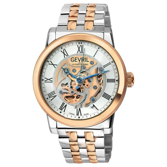 JMS always Rings Original Gevril Vanderbilt Silvertone Dial Mens Watch 22693B JMS always Rings Original Gevril Vanderbilt Silvertone Dial Mens Watch 22693B