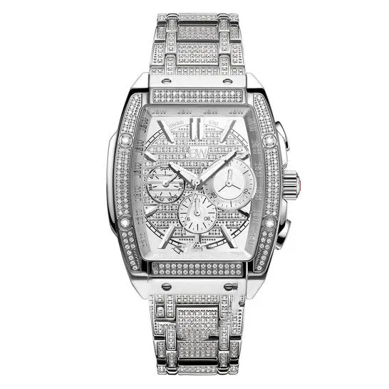 JMS always Rings Original JBW Platinum Series Silvertone Dial Mens Watch PS570B JMS always Rings Original JBW Platinum Series Silvertone Dial Mens Watch PS570B