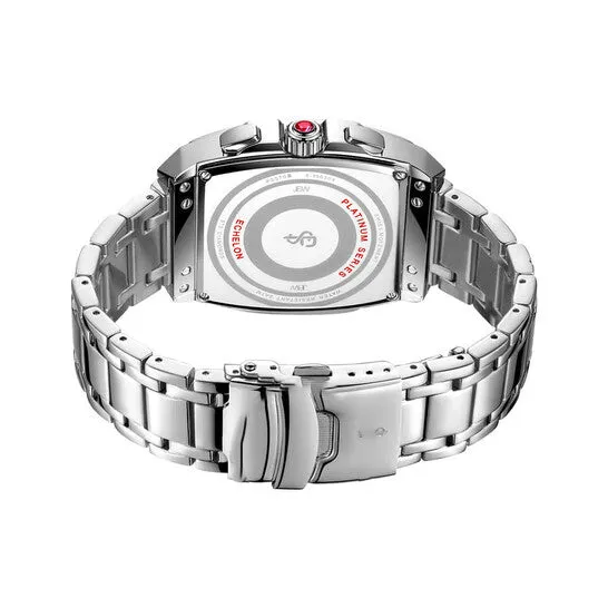 JMS always Rings Original JBW Platinum Series Silvertone Dial Mens Watch PS570B JMS always Rings Original JBW Platinum Series Silvertone Dial Mens Watch PS570B