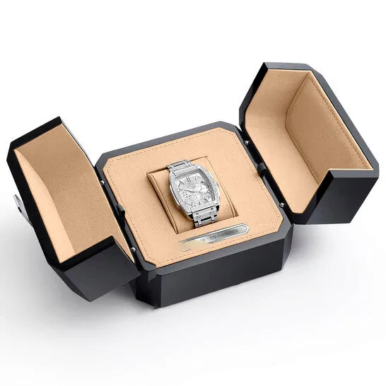 JMS always Rings Original JBW Platinum Series Silvertone Dial Mens Watch PS570B JMS always Rings Original JBW Platinum Series Silvertone Dial Mens Watch PS570B