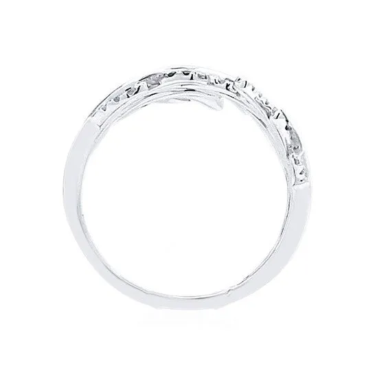 JMS always Rings Original Maulijewels 060 Carat Natural Blue White Diamond Stylish Wedding Engagement Band For Women In 14K Solid White Gold JMS always Rings Original Maulijewels 060 Carat Natural Blue White Diamond Stylish Wedding Engagement Band For Women In 14K Solid White Gold