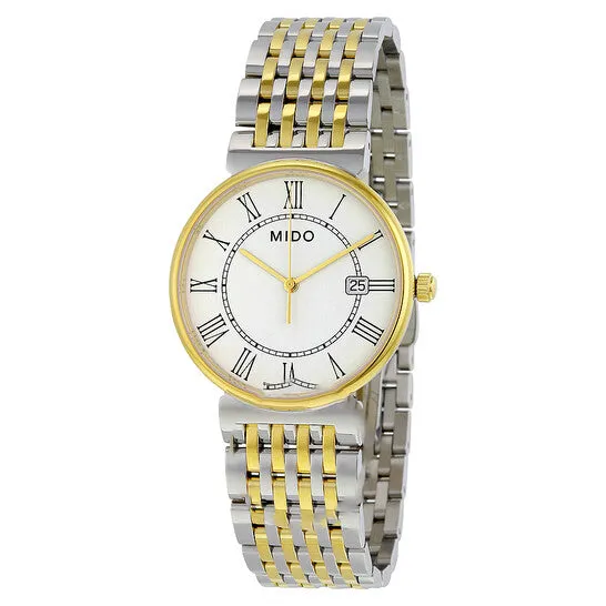 JMS always Rings Original Mido Dorada White Dial Twotone Stainless Steel Ladies Watch M11309261 JMS always Rings Original Mido Dorada White Dial Twotone Stainless Steel Ladies Watch M11309261