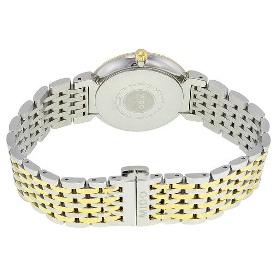 JMS always Rings Original Mido Dorada White Dial Twotone Stainless Steel Ladies Watch M11309261 JMS always Rings Original Mido Dorada White Dial Twotone Stainless Steel Ladies Watch M11309261