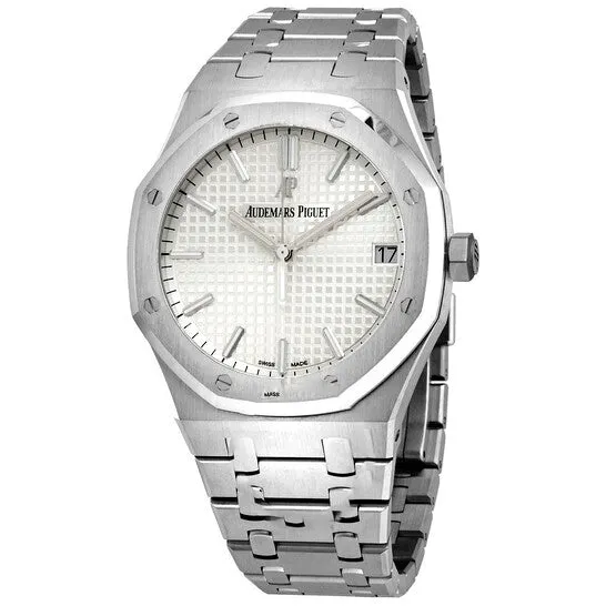 JMS always Rings Original Preowned Audemars Piguet Royal Oak Silvertone Dial Mens Watch 15500STOO1220ST04 JMS always Rings Original Preowned Audemars Piguet Royal Oak Silvertone Dial Mens Watch 15500STOO1220ST04