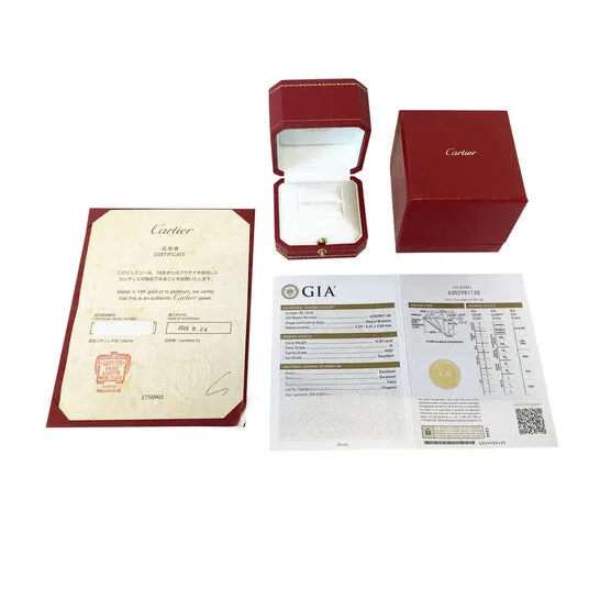 JMS always Rings Original PreOwned Cartier 1895 Diamond Engagement Ring in Platinum H VVS1 03 CT JMS always Rings Original PreOwned Cartier 1895 Diamond Engagement Ring in Platinum H VVS1 03 CT