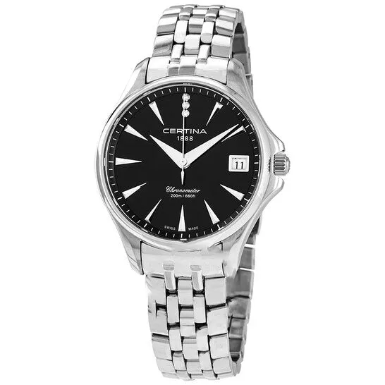 JMS always Watches Original Certina DS Action Quartz Black Dial Ladies Watch C0320511105600