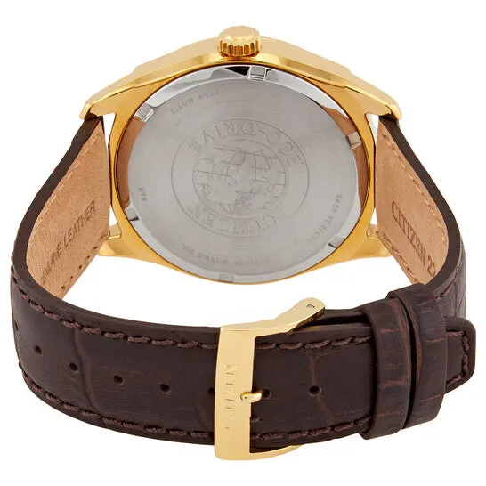 JMS always Watches Original Citizen EcoDrive White Dial Brown Leather Mens Watch BM732206A JMS always Watches Original Citizen EcoDrive White Dial Brown Leather Mens Watch BM732206A