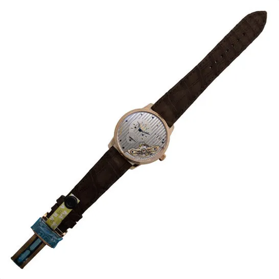 JMS always Watches Original Glashutte PanoMaticinverse Automatic Silver Dial Brown Alligator Leather Mens Watch 19102010530 JMS always Watches Original Glashutte PanoMaticinverse Automatic Silver Dial Brown Alligator Leather Mens Watch 19102010530