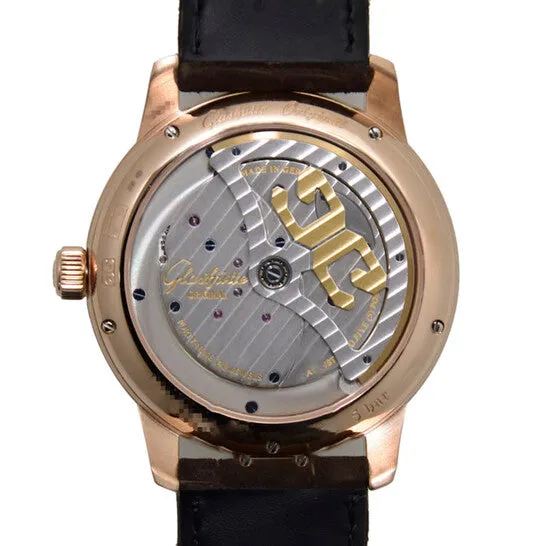 JMS always Watches Original Glashutte PanoMaticinverse Automatic Silver Dial Brown Alligator Leather Mens Watch 19102010530 JMS always Watches Original Glashutte PanoMaticinverse Automatic Silver Dial Brown Alligator Leather Mens Watch 19102010530