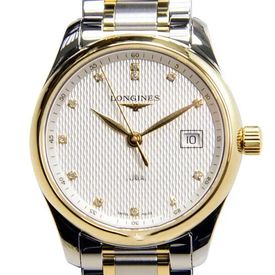 JMS always Watches Original Longines Master Collection Automatic Diamond White Dial Ladies Watch L22575777 JMS always Watches Original Longines Master Collection Automatic Diamond White Dial Ladies Watch L22575777