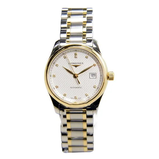 JMS always Watches Original Longines Master Collection Automatic Diamond White Dial Ladies Watch L22575777 JMS always Watches Original Longines Master Collection Automatic Diamond White Dial Ladies Watch L22575777