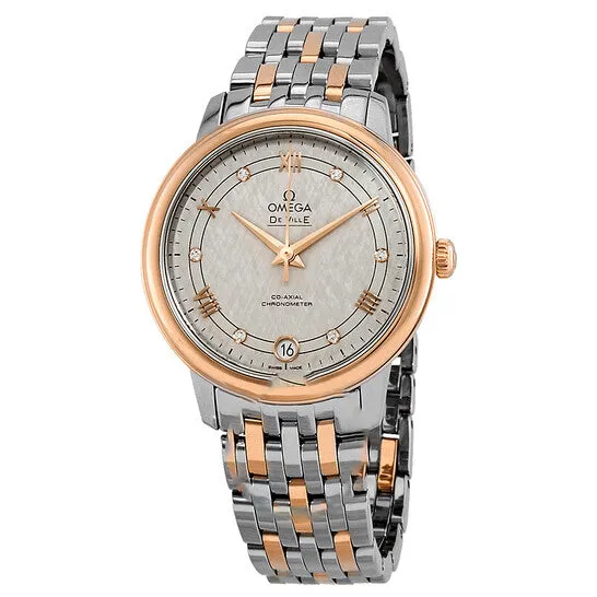 JMS always Watches Original Omega De Ville Automatic Ivory Silvery Diamond Dial Ladies Watch 42420332052003 JMS always Watches Original Omega De Ville Automatic Ivory Silvery Diamond Dial Ladies Watch 42420332052003
