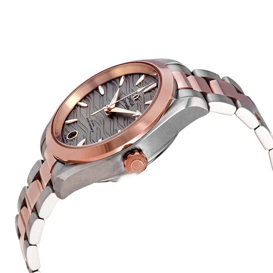 JMS always Watches Original Omega Seamaster Automatic Waved Agate Grey Dial Ladies Watch 22020342006001 JMS always Watches Original Omega Seamaster Automatic Waved Agate Grey Dial Ladies Watch 22020342006001