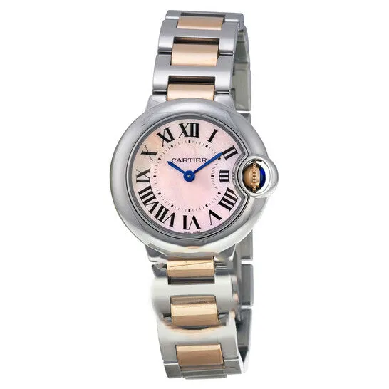 JMS always Watches Original Preowned Cartier Ballon Bleu de Cartier Pink Mother of Pearl Dial Ladies Watch W6920034 JMS always Watches Original Preowned Cartier Ballon Bleu de Cartier Pink Mother of Pearl Dial Ladies Watch W6920034