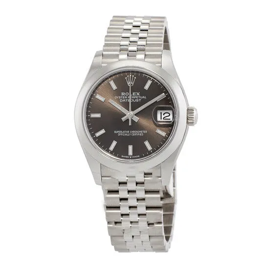 JMS always Watches Original Rolex Datejust 31 Automatic Chronometer Dark Grey Dial Ladies Watch 278240RSJ JMS always Watches Original Rolex Datejust 31 Automatic Chronometer Dark Grey Dial Ladies Watch 278240RSJ