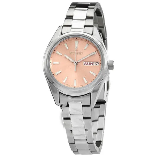 JMS always Watches Original Seiko Neo Classic Quartz Pink Dial Ladies Watch SUR351P1 JMS always Watches Original Seiko Neo Classic Quartz Pink Dial Ladies Watch SUR351P1