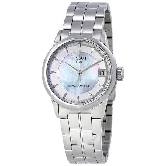 JMS always Watches Original Tissot Luxury Powermatic 80 Mother of Pearl Ladies Watch T0862071111100 JMS always Watches Original Tissot Luxury Powermatic 80 Mother of Pearl Ladies Watch T0862071111100