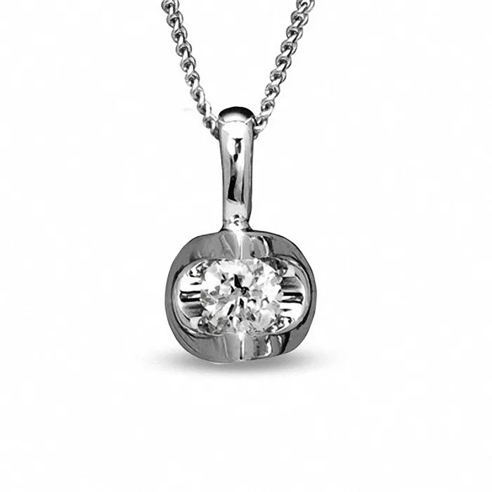 Necklaces 01 CT Certified Canadian Natural Clarity Enhanced Solitaire Pendant in 14K White Gold II2 17 Goldia Necklaces 01 CT Certified Canadian Natural Clarity Enhanced Solitaire Pendant in 14K White Gold II2 17 Goldia